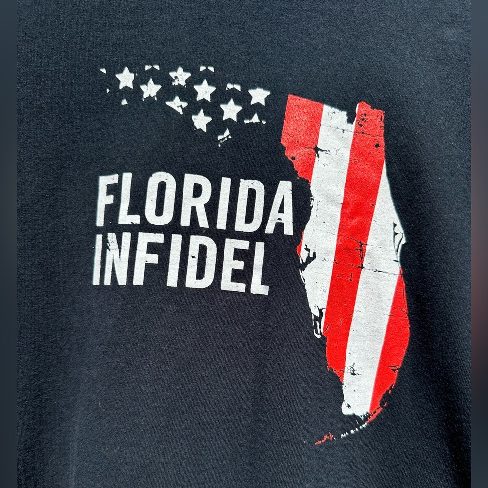 Florida Infidel T-shirt Size 3Xl